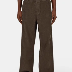 Bilaspur Wide Cord Pants Walnut Brown