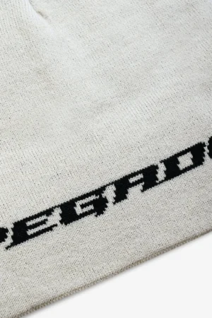 Alden Short Beanie Light Beige Black