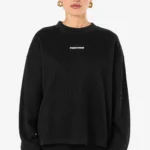 Amanda Rib Longsleeve Washed Black