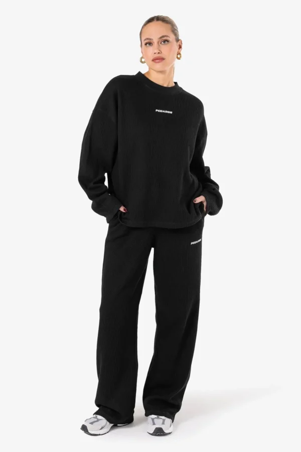 Amanda Rib Longsleeve Washed Black