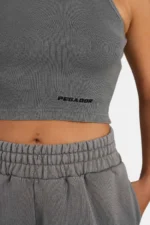 Ayla Crop Top Vintage Grey