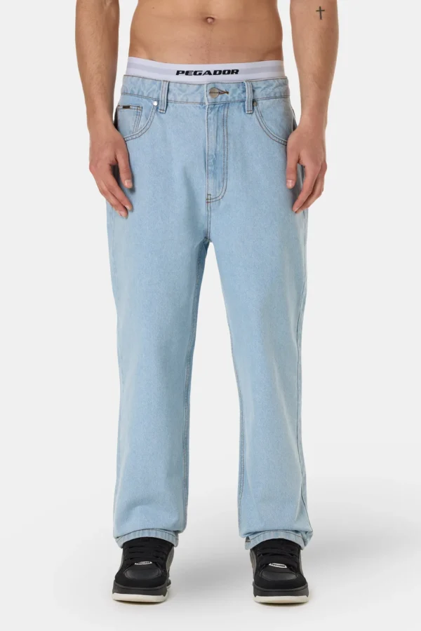 Baltra Baggy Jeans Washed Cold Blue
