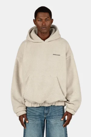 Bard Teddy Hoodie Cozy Beige