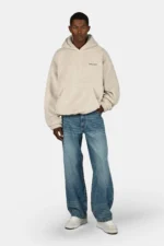 Bard Teddy Hoodie Cozy Beige