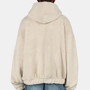 Bard Teddy Hoodie Cozy Beige