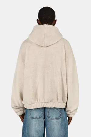 Bard Teddy Hoodie Cozy Beige
