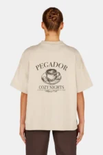 Barletta Heavy Oversized Tee Washed Cozy Beige