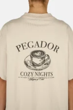 Barletta Heavy Oversized Tee Washed Cozy Beige