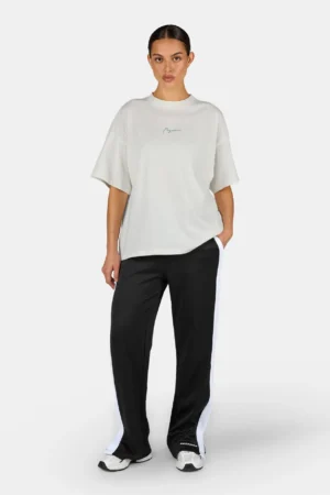 Beja Heavy Oversized Tee Washed Snow White