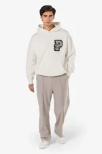 Bexley Oversized Hoodie Washed Warm White