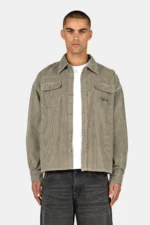 Bilaspur Oversized Cord Shirt Flint Grey