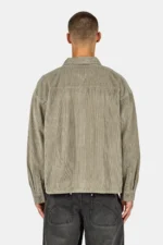 Bilaspur Oversized Cord Shirt Flint Grey