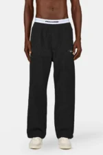 Bilaspur Wide Cord Pants Black