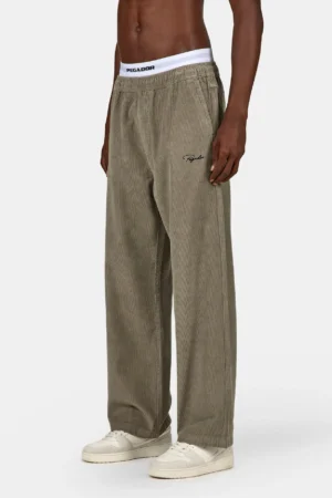 Bilaspur Wide Cord Pants Black