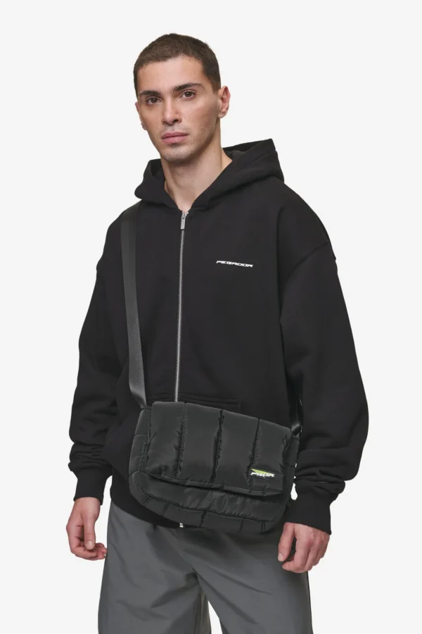 Blamor Rubber Puffer Bag Black