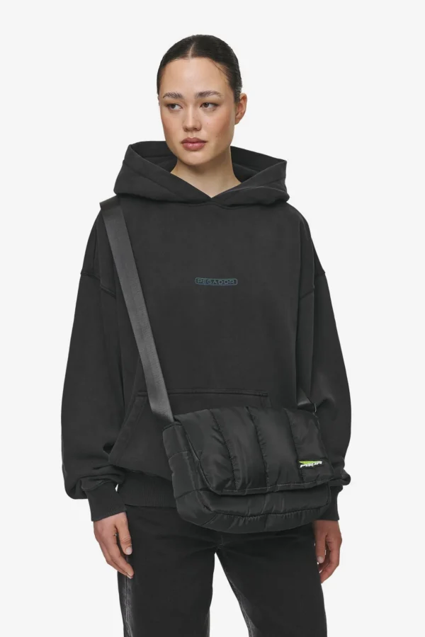 Blamor Rubber Puffer Bag Black