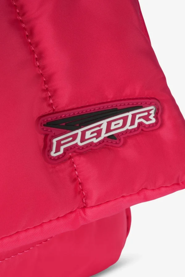 Blamor Rubber Puffer Bag Virtual Pink