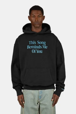 Bled Oversized Hoodie Washed Black