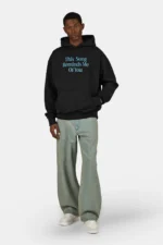 Bled Oversized Hoodie Washed Black