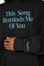 Bled Oversized Hoodie Washed Black