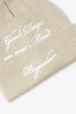 Boras Beanie Sand White