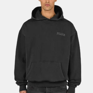 Bruneck Oversized Hoodie Vintage Black