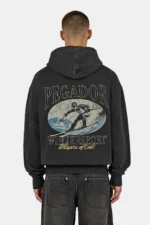 Bruneck Oversized Hoodie Vintage Black