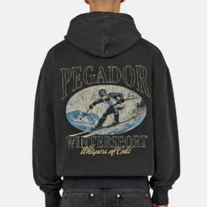 Bruneck Oversized Hoodie Vintage Black