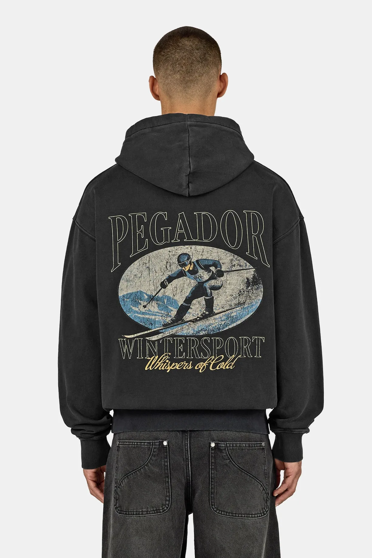 Bruneck Oversized Hoodie Vintage Black Bruneck Oversized Hoodie Vintage Black