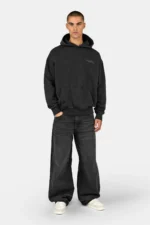 Bruneck Oversized Hoodie Vintage Black