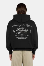 Carlon Oversized Hoodie Washed Black