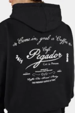 Carlon Oversized Hoodie Washed Black