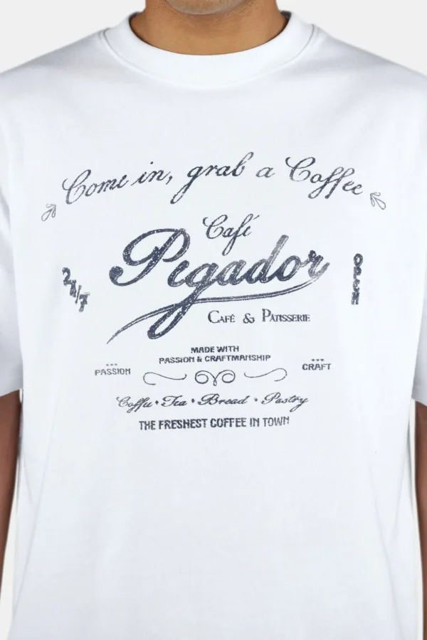 Carlon Oversized Tee White