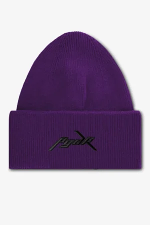 Carver Beanie Deep Purple Black