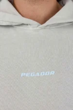 Colne Oversized Hoodie Vintage Light Grey Dream Blue