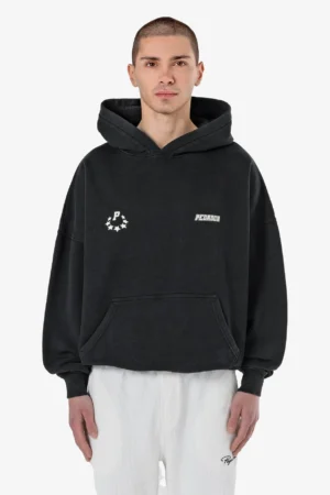 Cote Boxy Hoodie Vintage Black