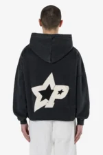 Cote Boxy Hoodie Vintage Black