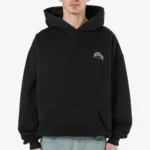Crego Oversized Hoodie Washed Black