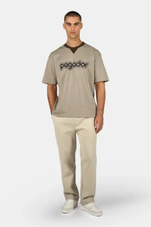 Cuneo Oversized Tee Washed Flint Grey