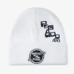 Danby Beanie White Black