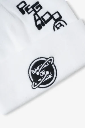 Danby Beanie White Black