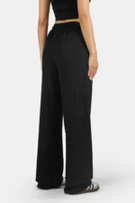 Dayita Loose Rib Pants Washed Black