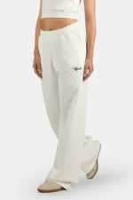 Dayita Loose Rib Pants Washed Warm White