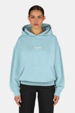 Deva Oversized Hoodie Washed Frost Blue