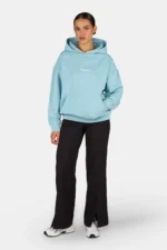 Deva Oversized Hoodie Washed Frost Blue