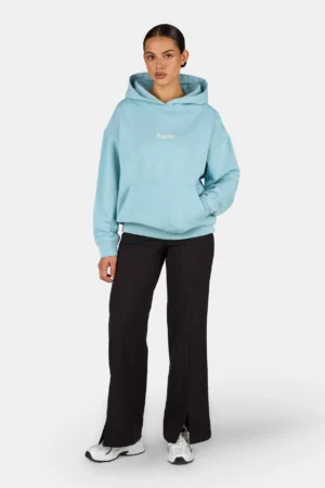 Deva Oversized Hoodie Washed Frost Blue