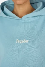 Deva Oversized Hoodie Washed Frost Blue