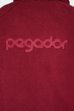 Enna Teddy Jacket Burgundy Red