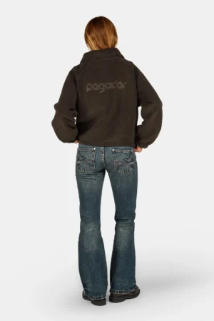 Enna Teddy Jacket Walnut Brown