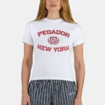 Frieda Slim Tee White